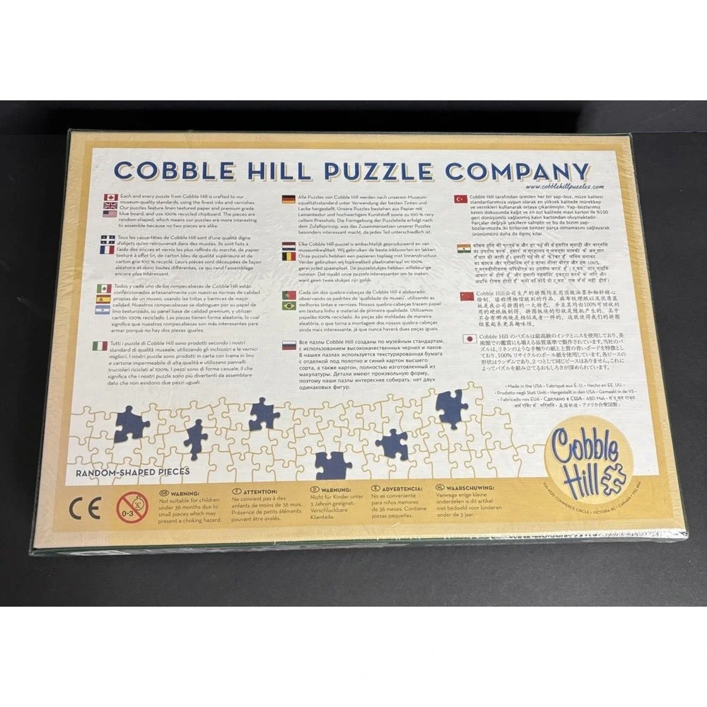 Cobble Hill Dog Quotes Jigsaw Puzzle 1000 Piece Random Cut Puppy SEALED